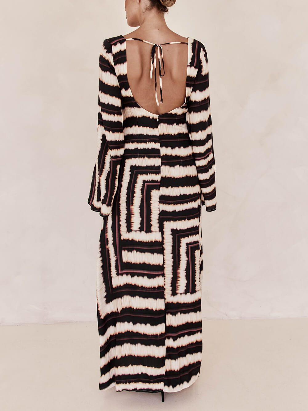 Abito Maxi con Scollatura a V