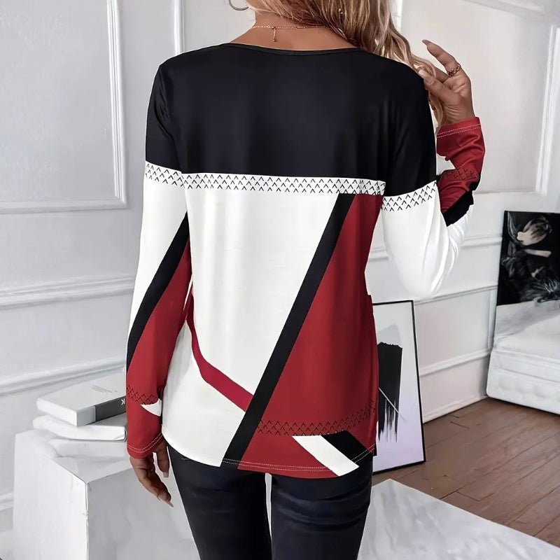 ELENA | Maglia Astratta Premium