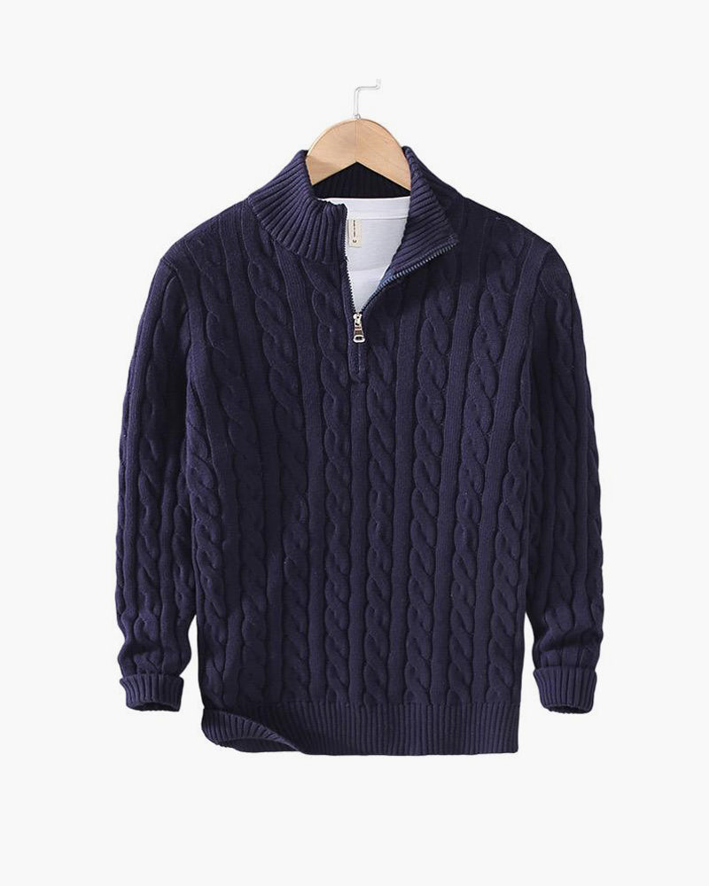 PAOLO | Maglione Mezza Zip Premium