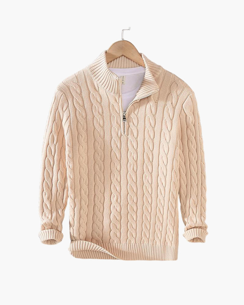 PAOLO | Maglione Mezza Zip Premium