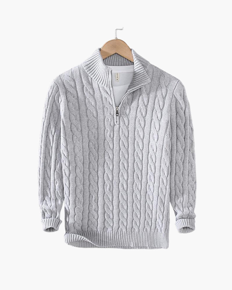 PAOLO | Maglione Mezza Zip Premium
