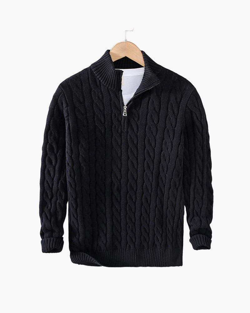 PAOLO | Maglione Mezza Zip Premium