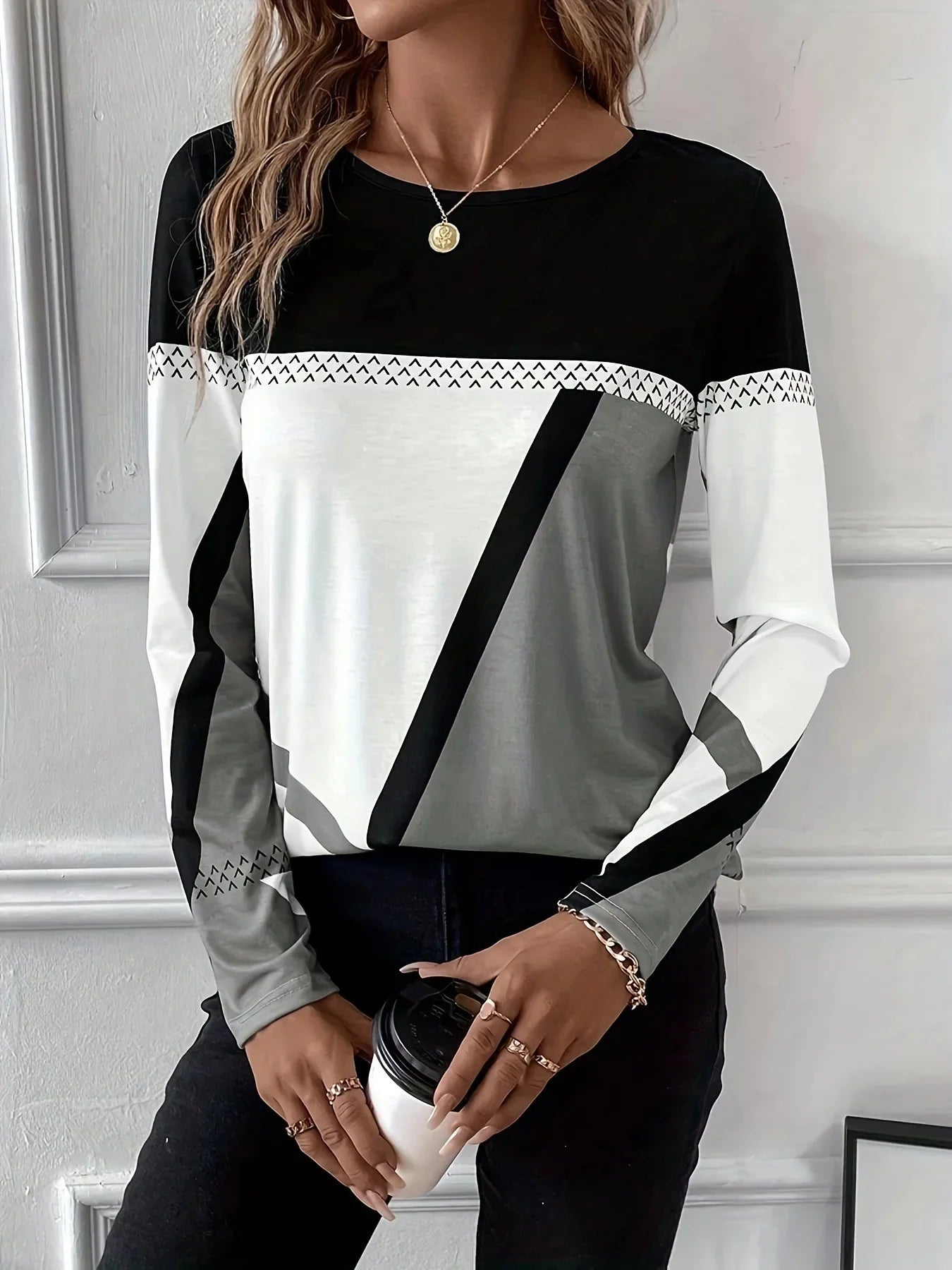 ELENA | Maglia Astratta Premium