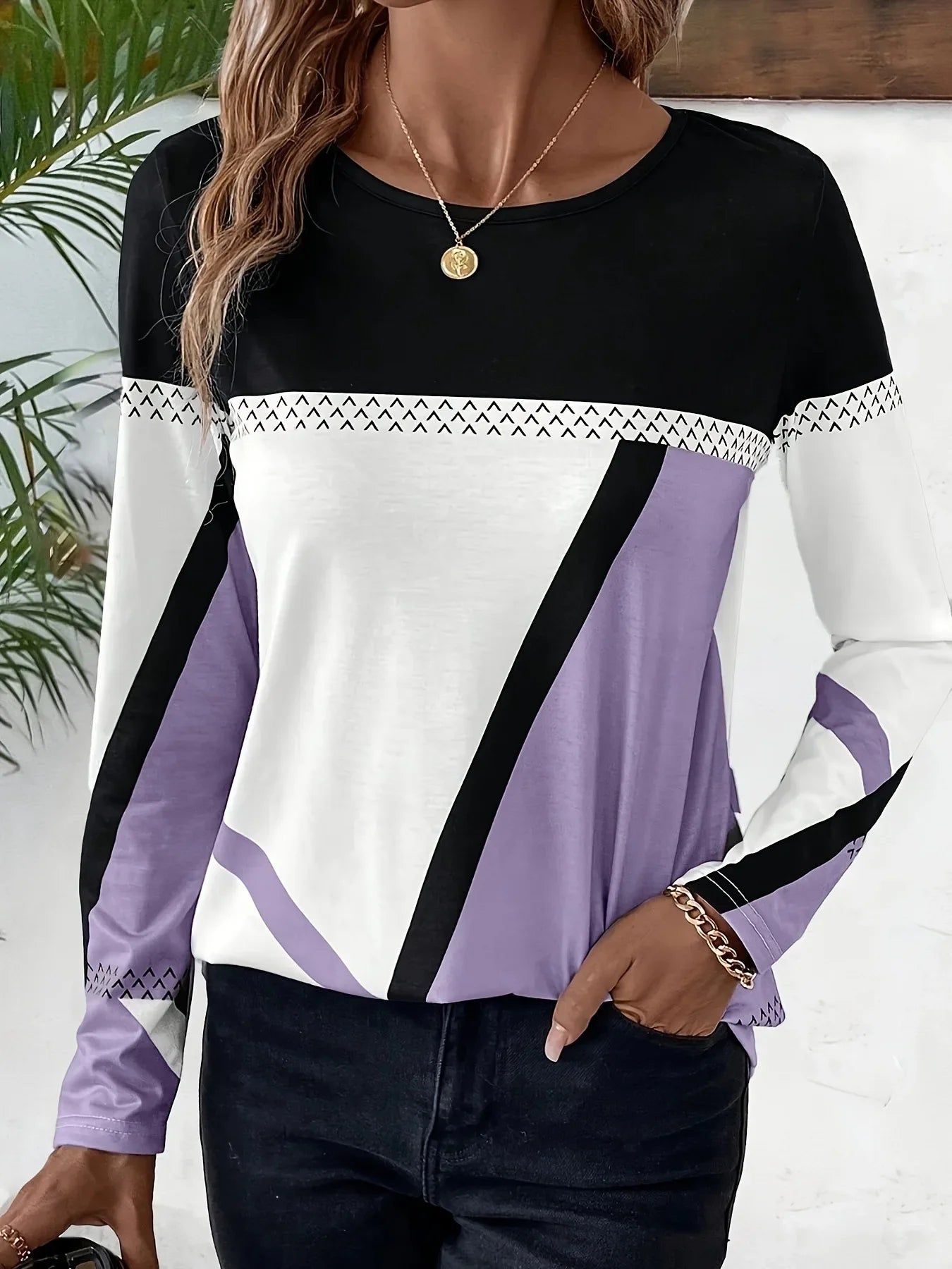 ELENA | Maglia Astratta Premium