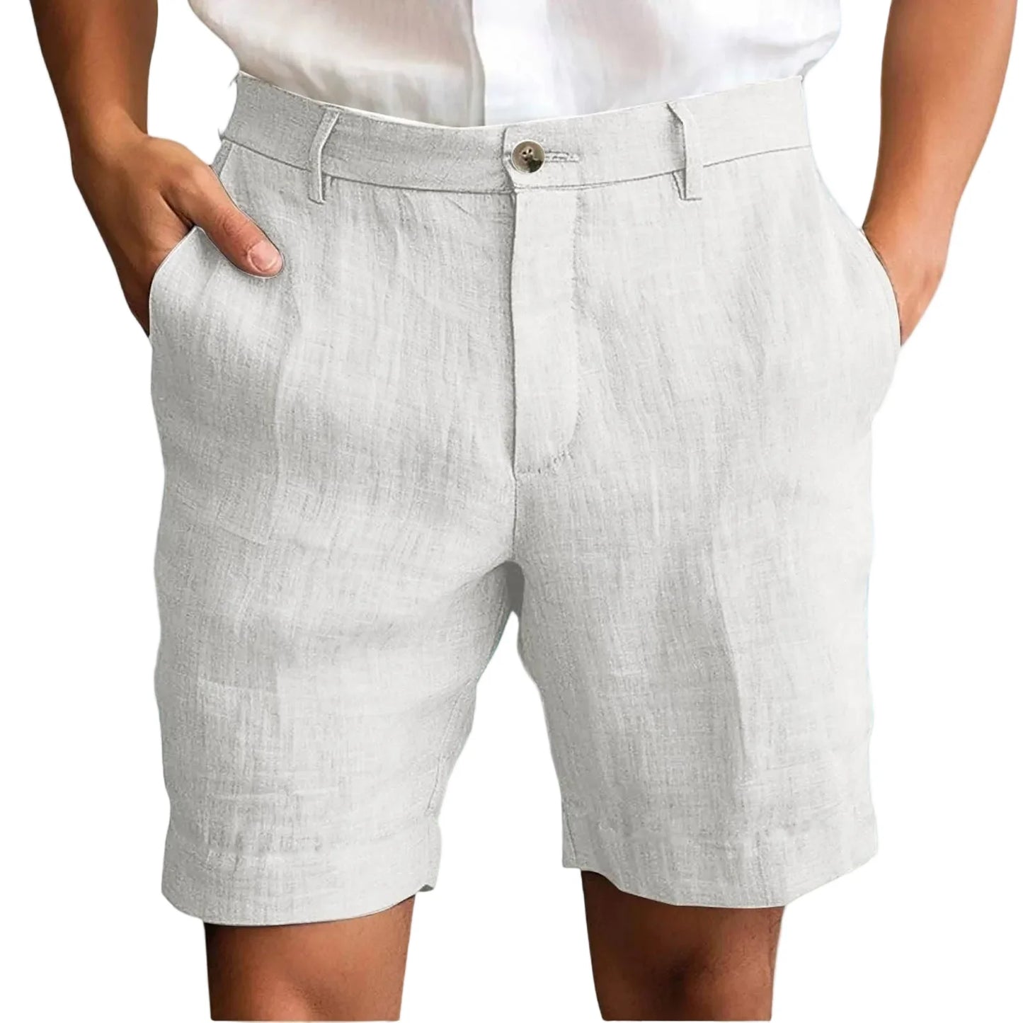 Pantaloncini di lino eleganti