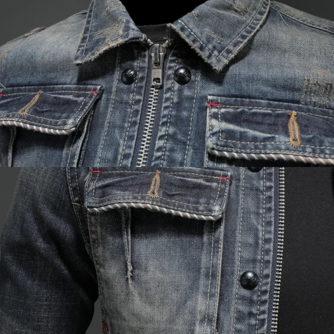 RIVIERA | Giacca Denim Supreme 75% Cotone