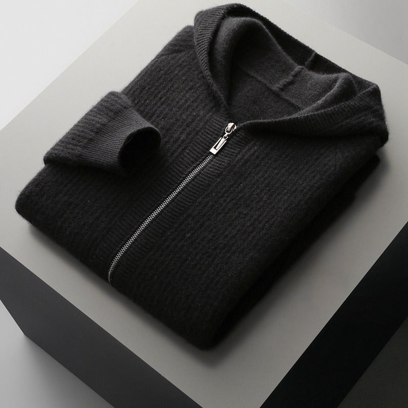 HOODIE IN LANA MERINO
