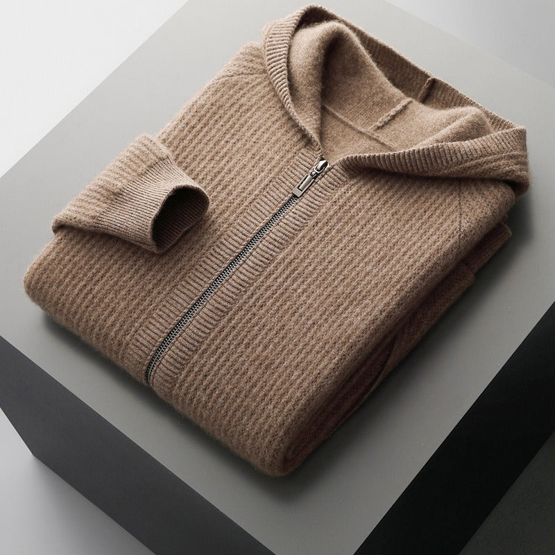 HOODIE IN LANA MERINO