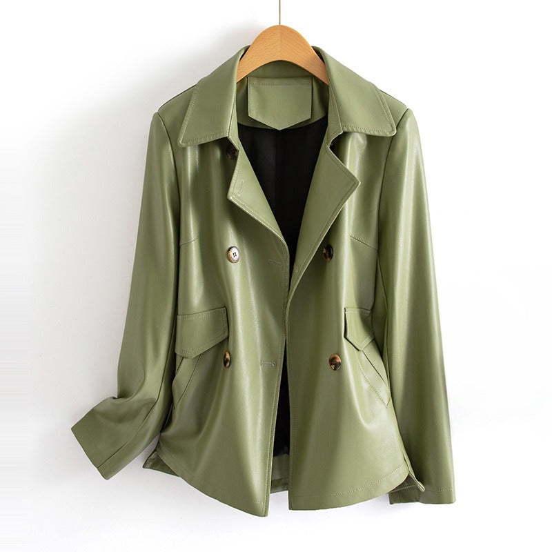 ANNA | Giacca in pelle premium
