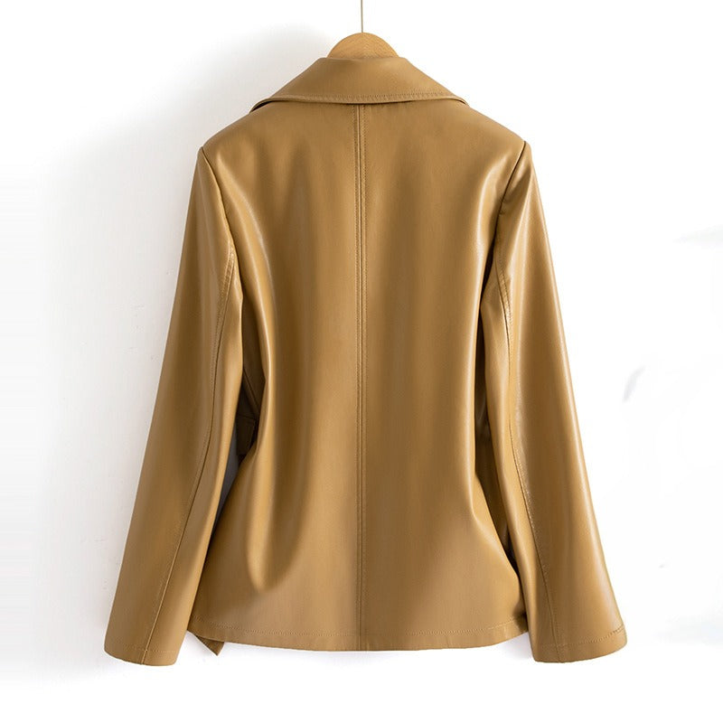 ANNA | Giacca in pelle premium