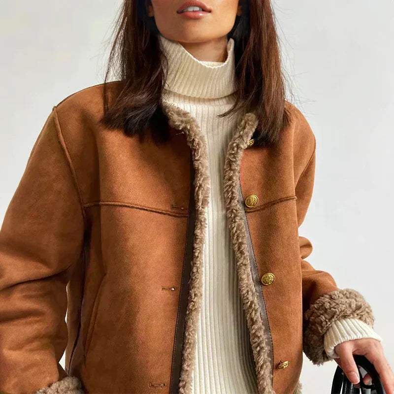 ROSALIE | Giacca in pelle Calore & Stile