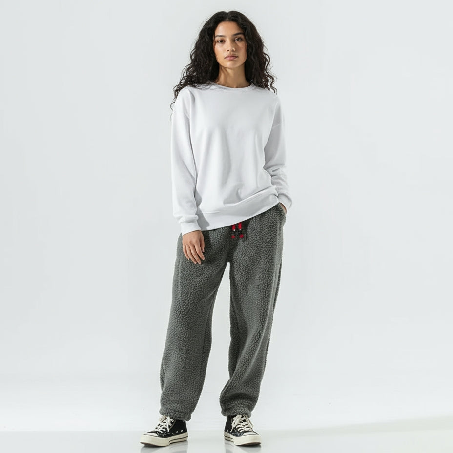 ETHAN | Pantaloni in pile unisex
