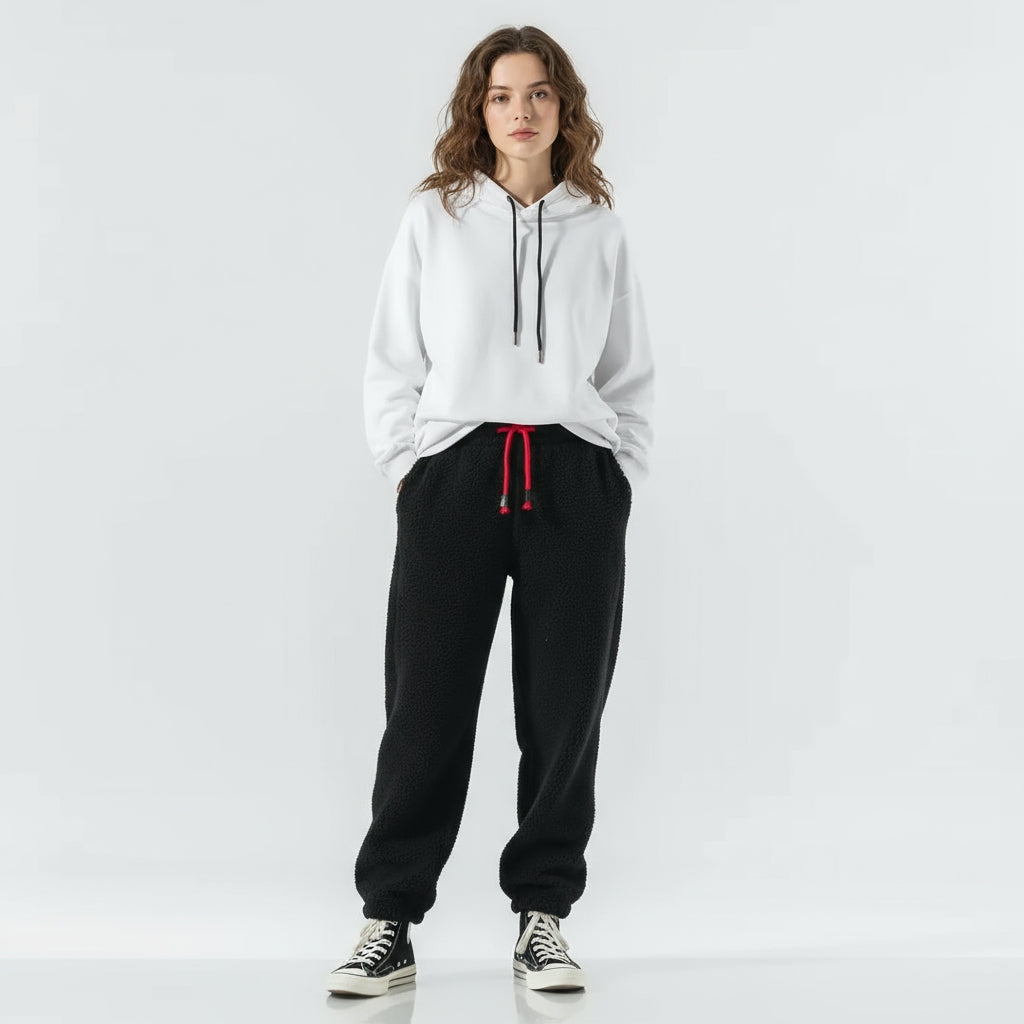 ETHAN | Pantaloni in pile unisex