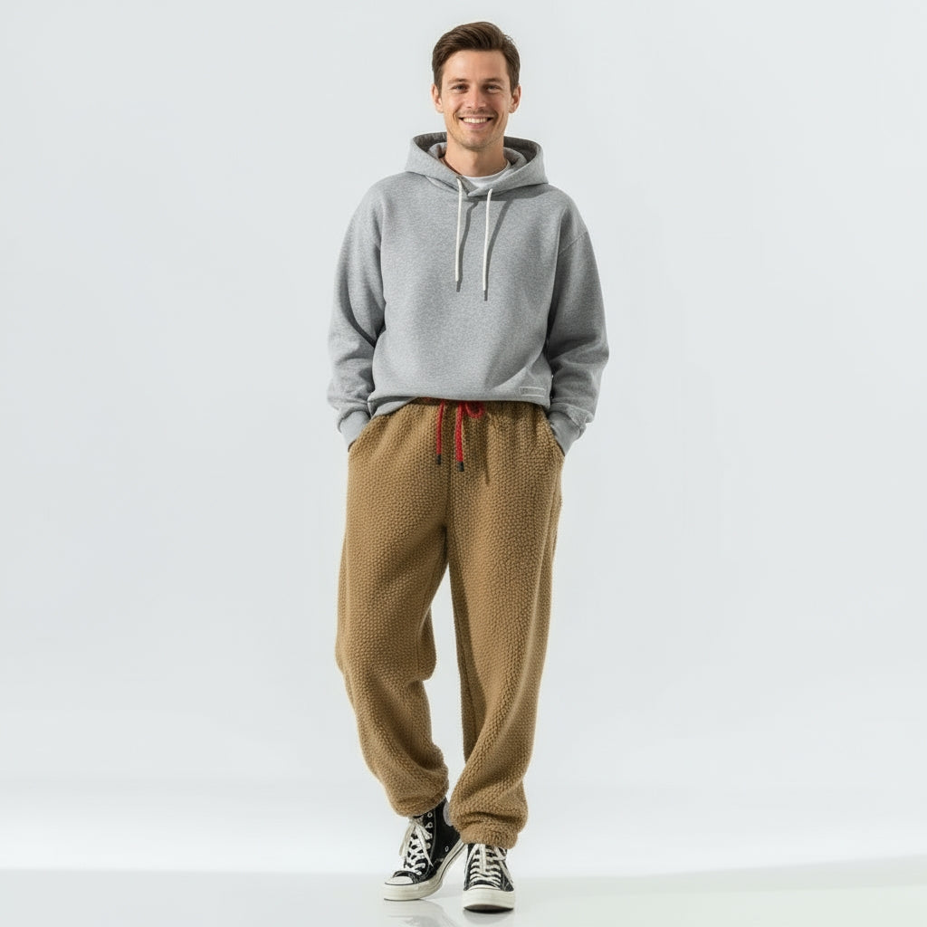 ETHAN | Pantaloni in pile unisex