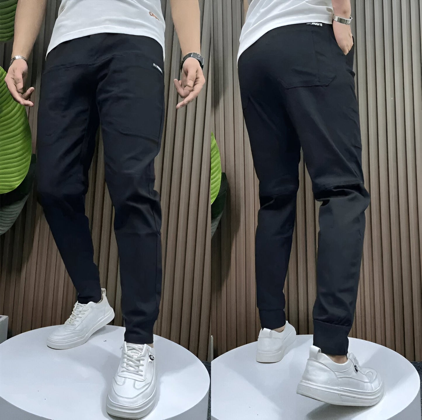 TOMMASO | PANTALONI CARGO PREMIUM ELASTICI