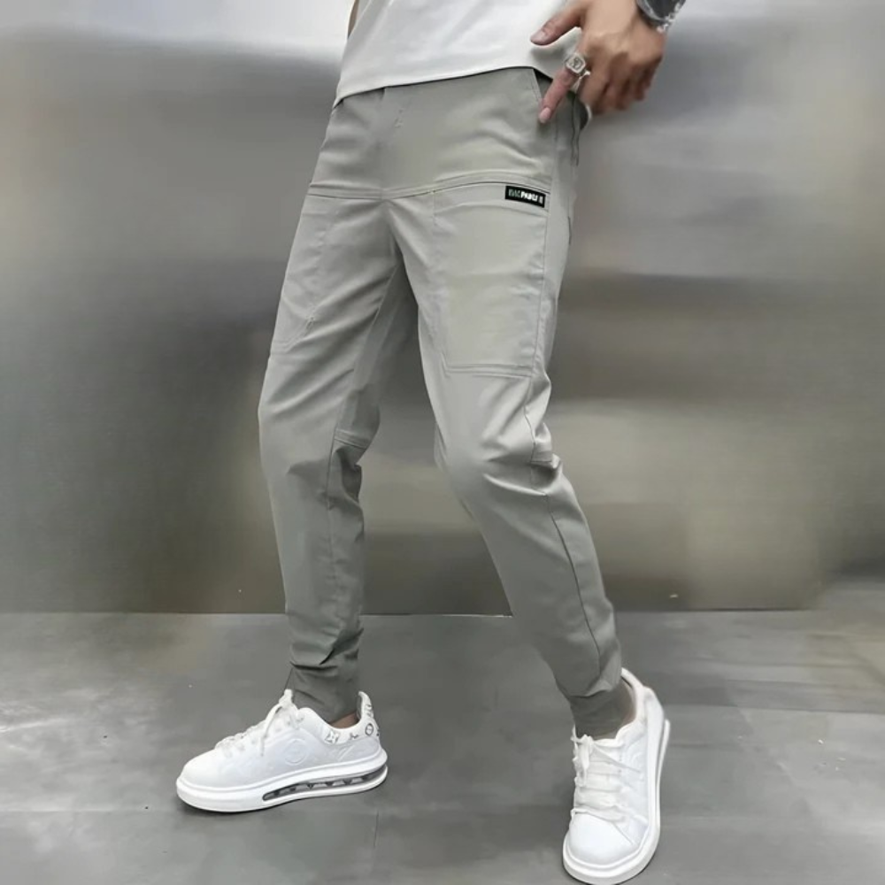 TOMMASO | PANTALONI CARGO PREMIUM ELASTICI
