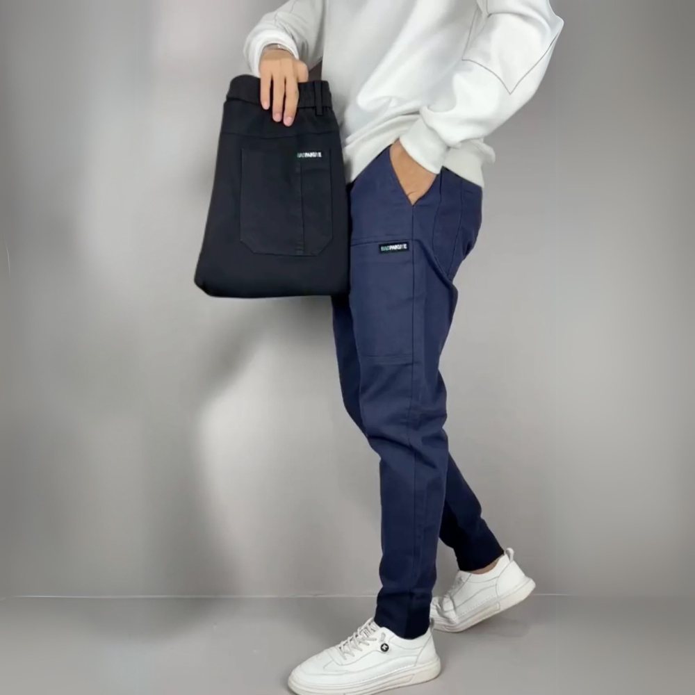 TOMMASO | PANTALONI CARGO PREMIUM ELASTICI