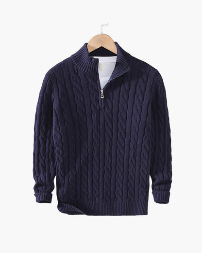PAOLO | Maglione Mezza Zip Premium