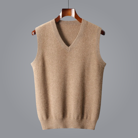 GILET 100% CASHMERE