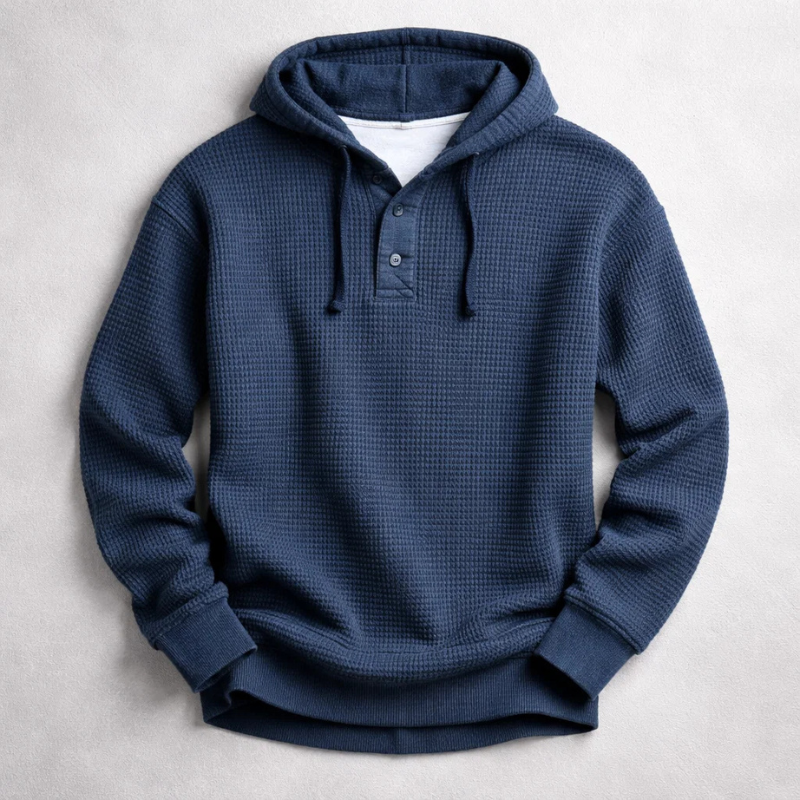 HOODIE BROMLEY IN WAFFLE
