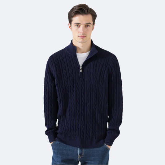 PAOLO | Maglione Mezza Zip Premium