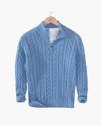 PAOLO | Maglione Mezza Zip Premium