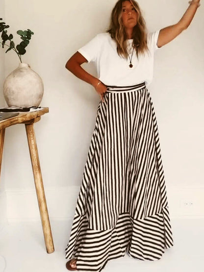 Abito Maxi Arricciato Nocturnal Charm
