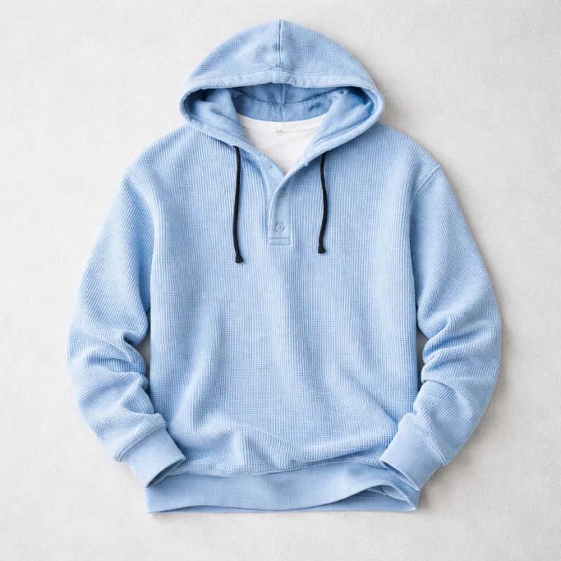 HOODIE BROMLEY IN WAFFLE
