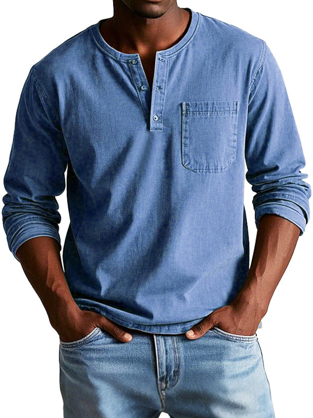 Gerry - Camicia di Jeans con Tasca