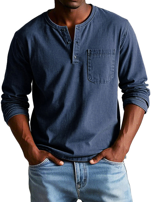 Gerry - Camicia di Jeans con Tasca