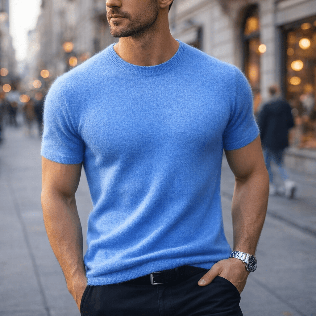 T-SHIRT IN CASHMERE CASSIAN
