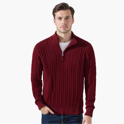 PAOLO | Maglione Mezza Zip Premium