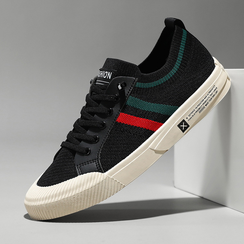 Sneaker in Maglia Traspirante con Suola Ammortizzata