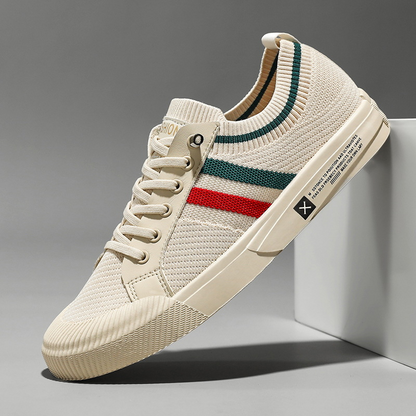 Sneaker in Maglia Traspirante con Suola Ammortizzata