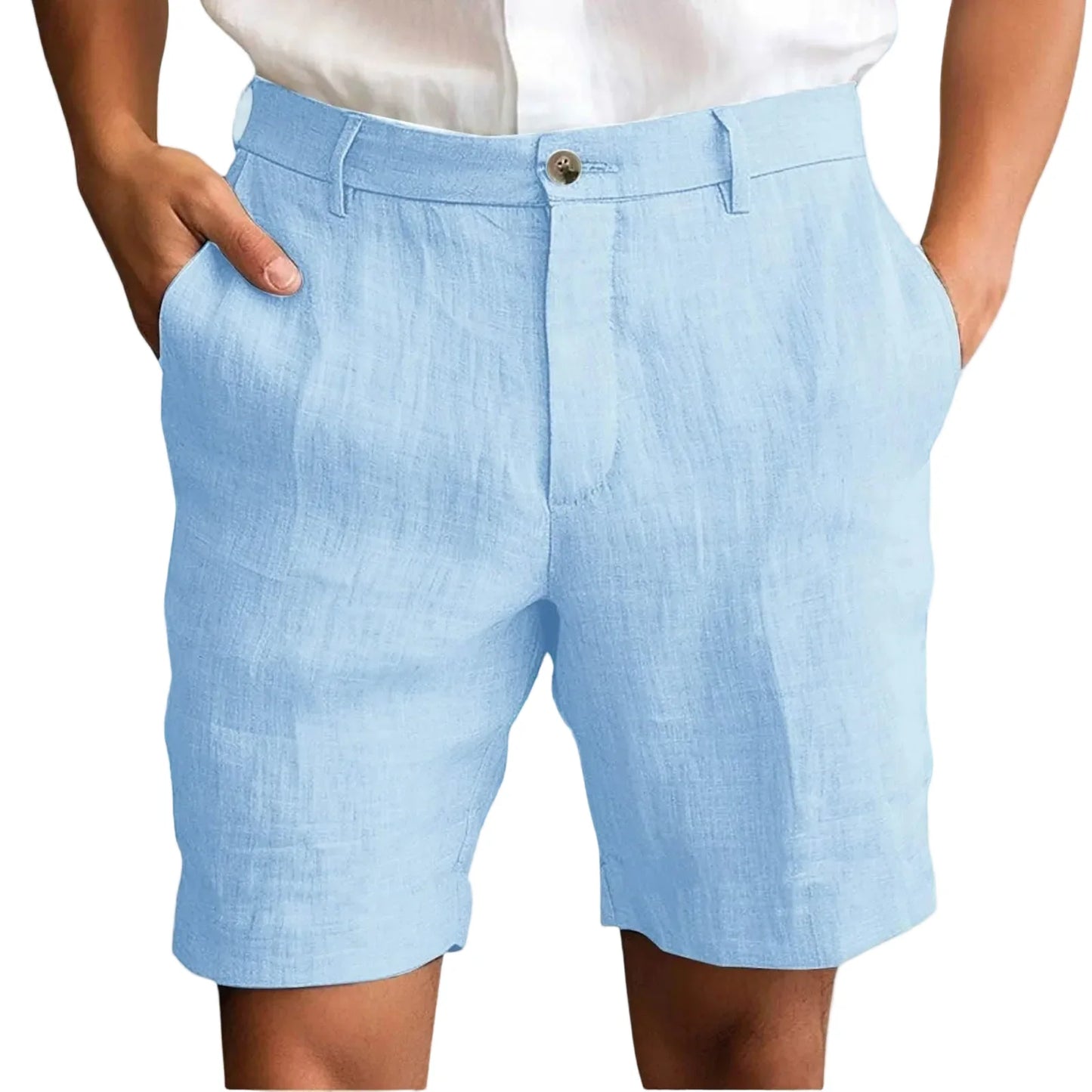 Pantaloncini di lino eleganti