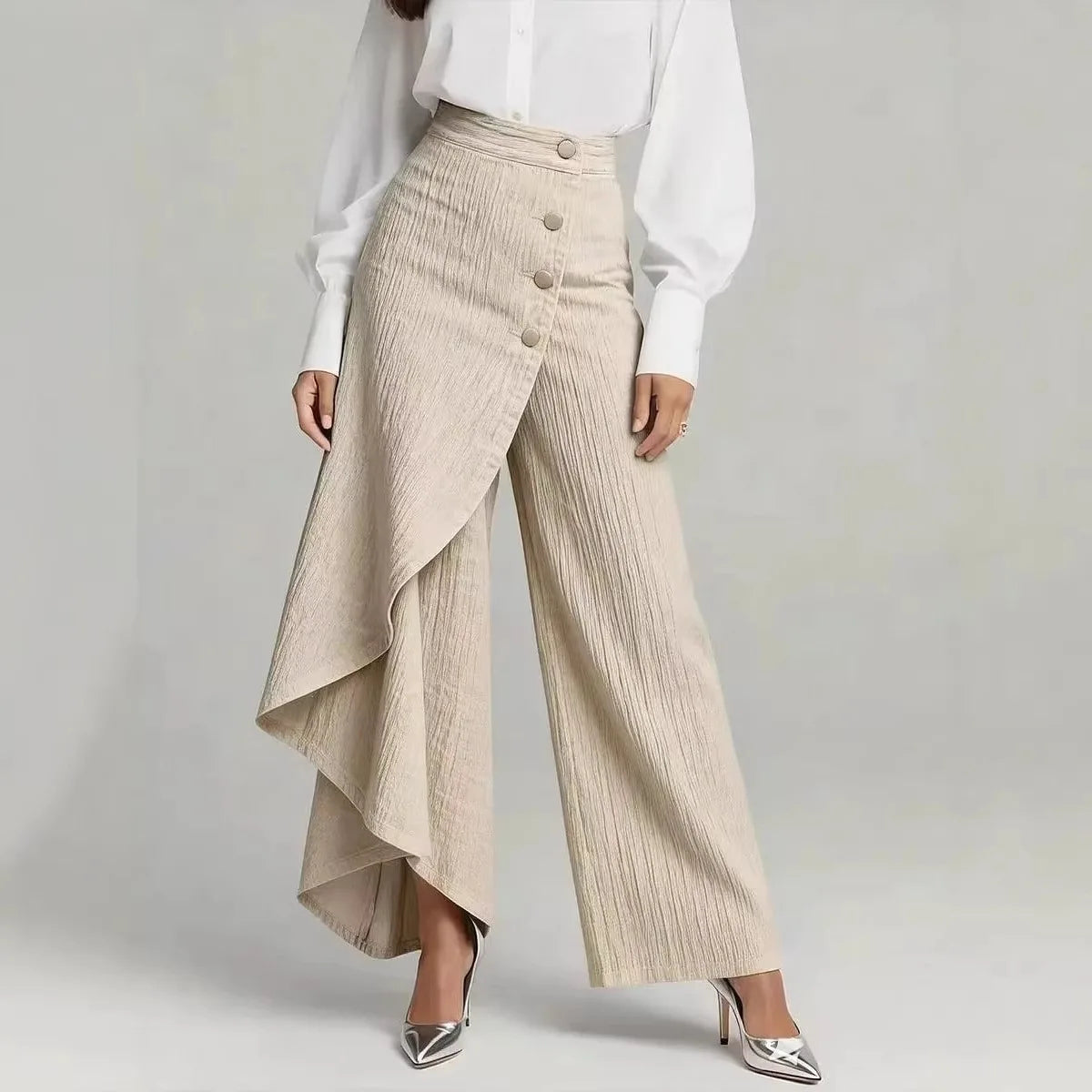 Pantaloni a Gamba Larga Primavera/Estate