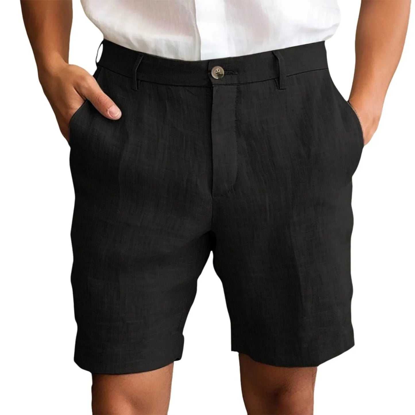 Pantaloncini di lino eleganti