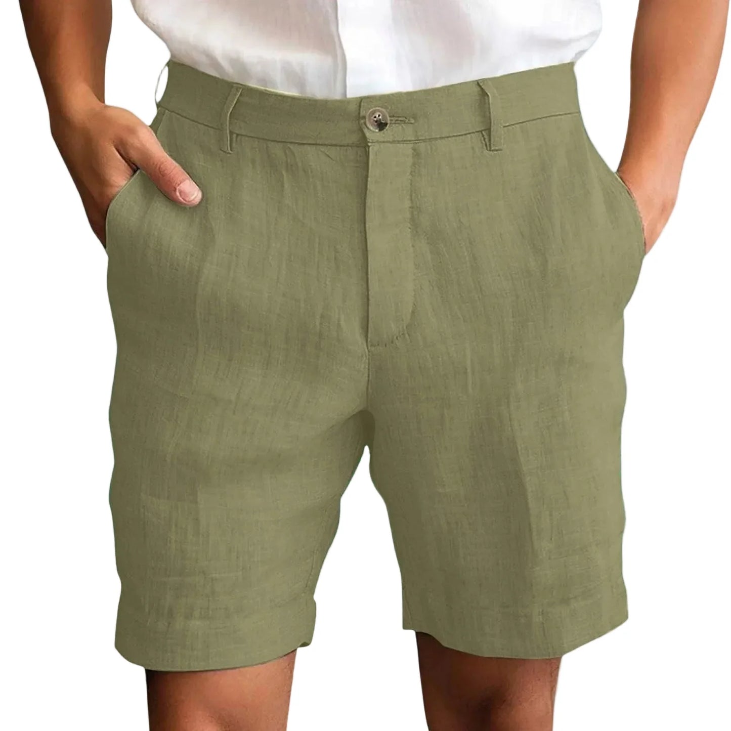 Pantaloncini di lino eleganti