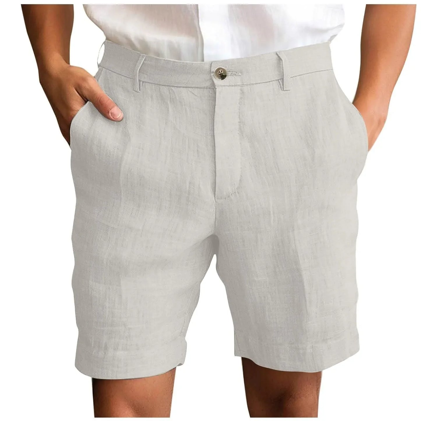Pantaloncini di lino eleganti