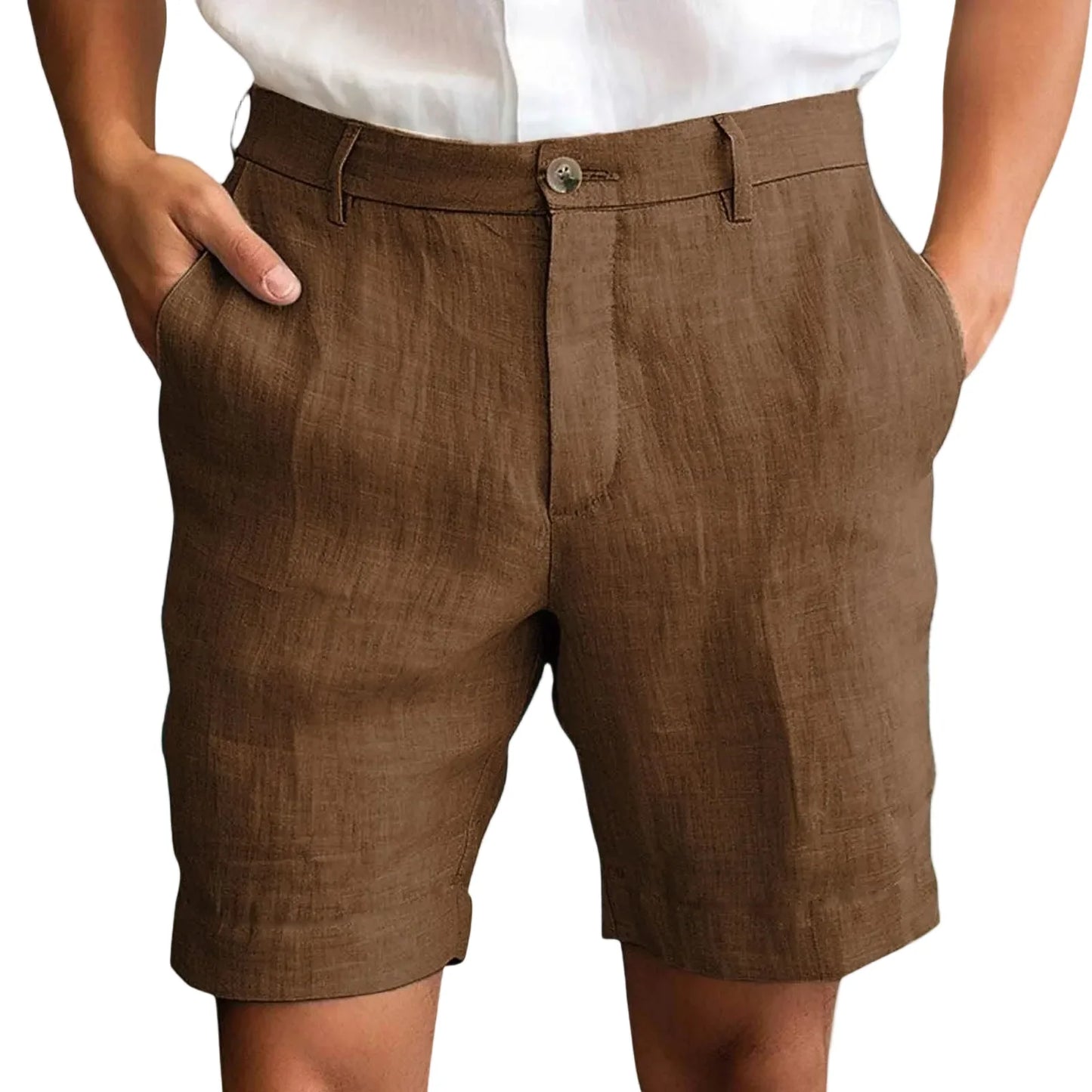 Pantaloncini di lino eleganti