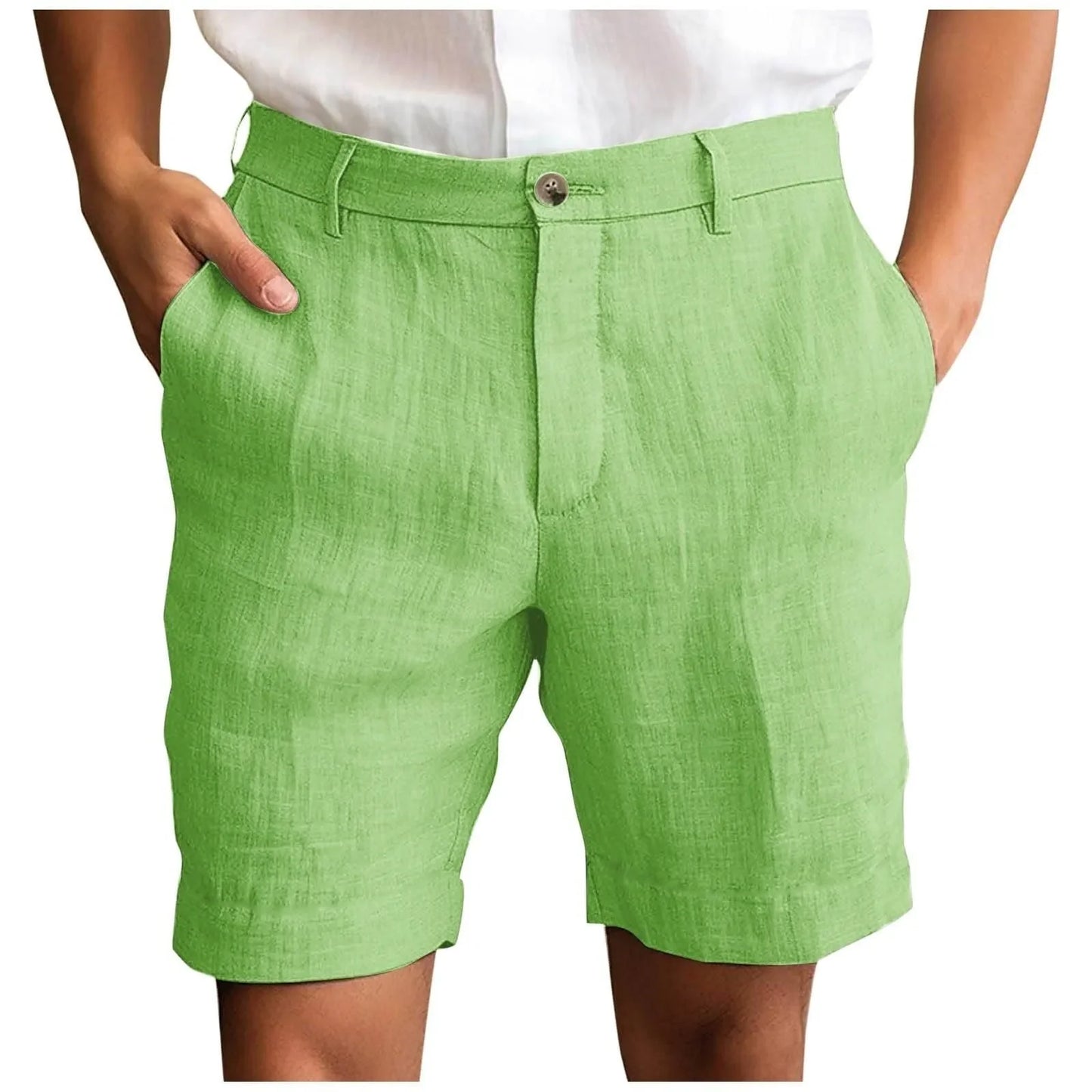 Pantaloncini di lino eleganti
