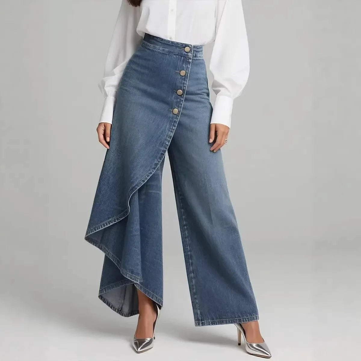 Pantaloni a Gamba Larga Primavera/Estate