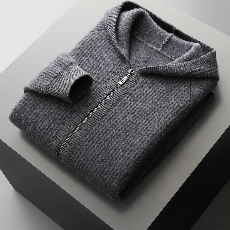 HOODIE IN LANA MERINO