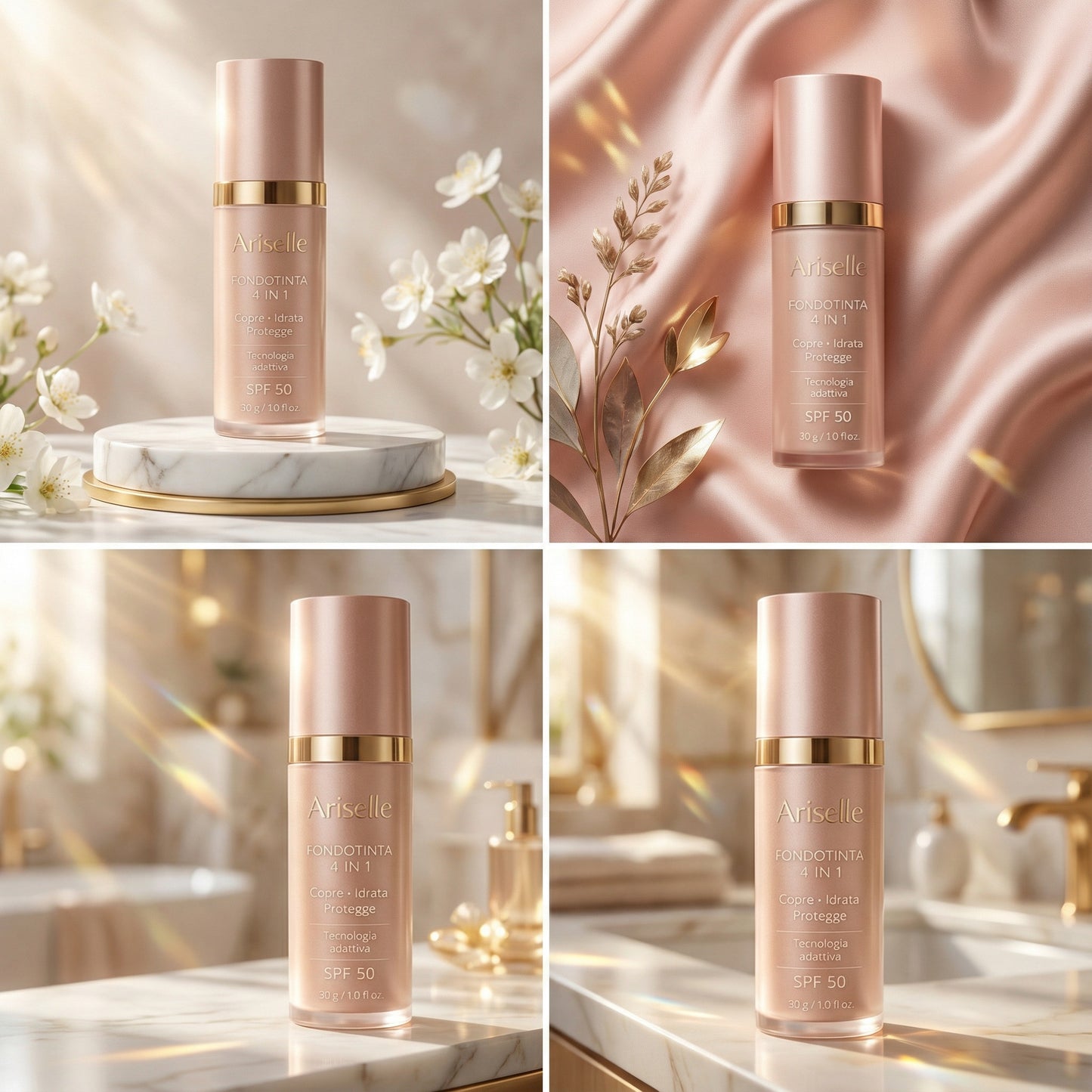 ARISELLE | Fondotinta adattivo 4 in 1 con SPF 50