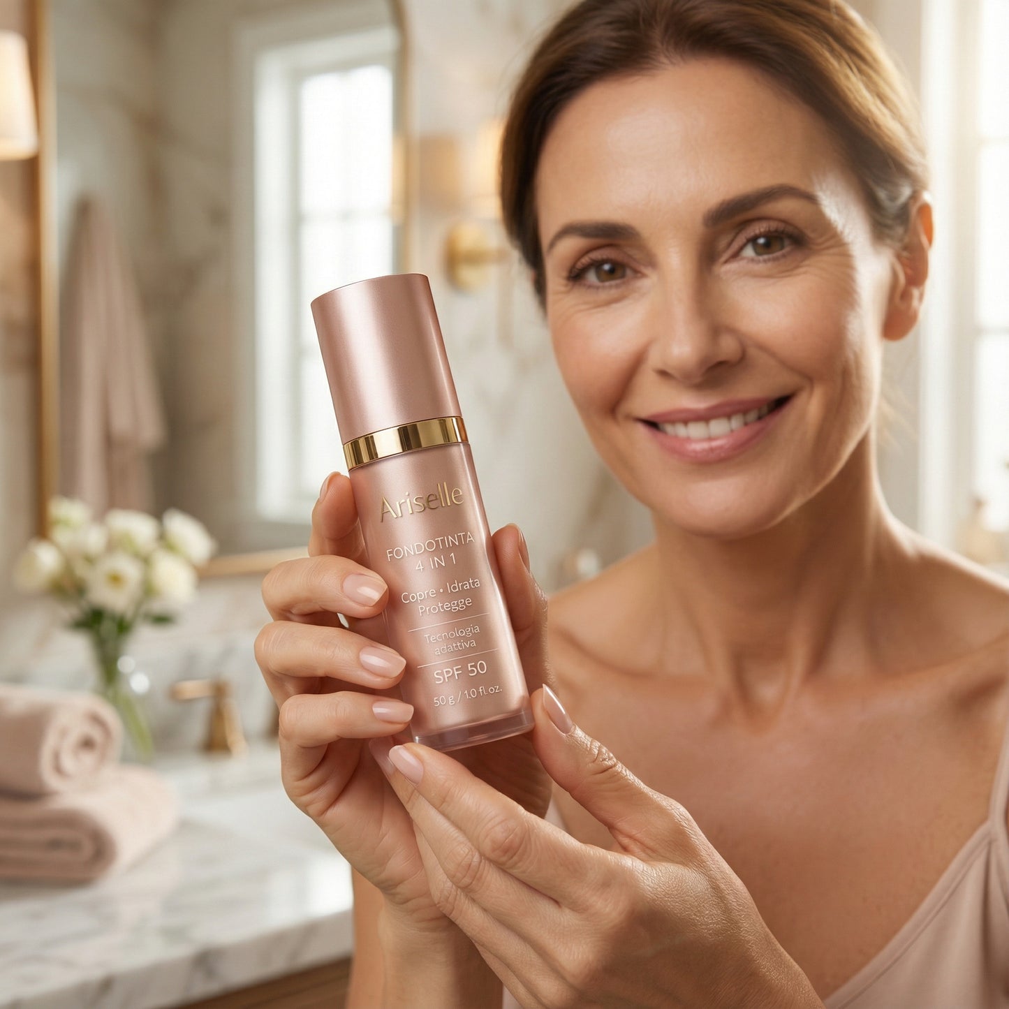 ARISELLE | Fondotinta adattivo 4 in 1 con SPF 50