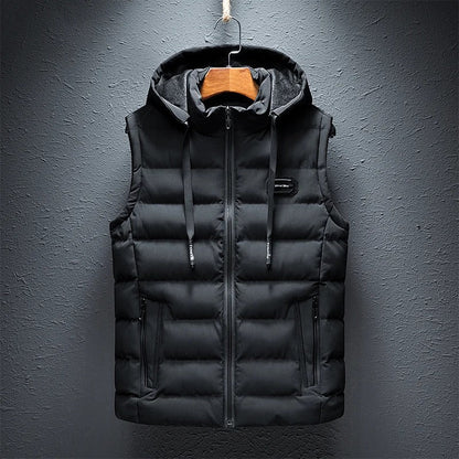 ELTON | Gilet in piumino con cappuccio