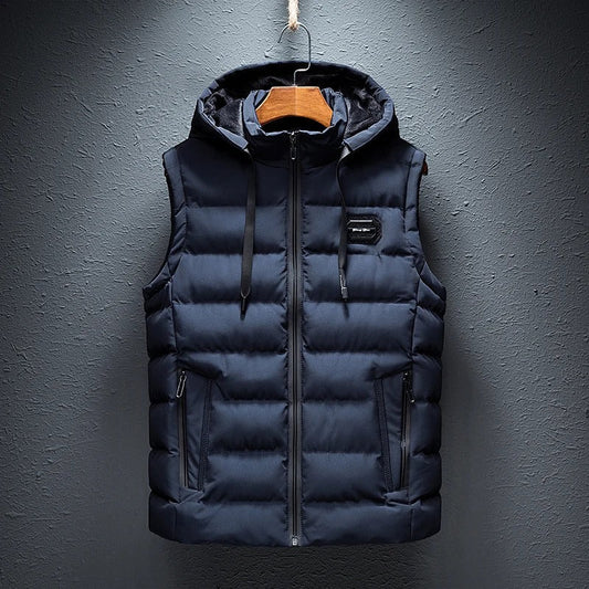 ELTON | Gilet in piumino con cappuccio
