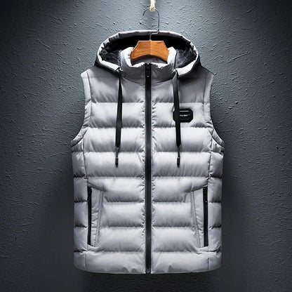 ELTON | Gilet in piumino con cappuccio